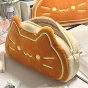Kawaii Karamellpudding Katze Federmäppchen – Süßes Design