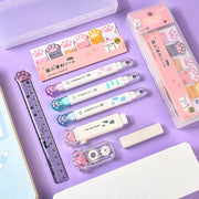 Katzenpfote Schreibwaren Set – Kawaii Memo Pad