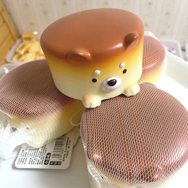 Kawaii Käse Welpenkuchen Squishie – Langsam Steigend
