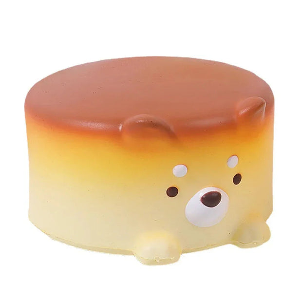 Kawaii Käse Welpenkuchen Squishie – Langsam Steigend