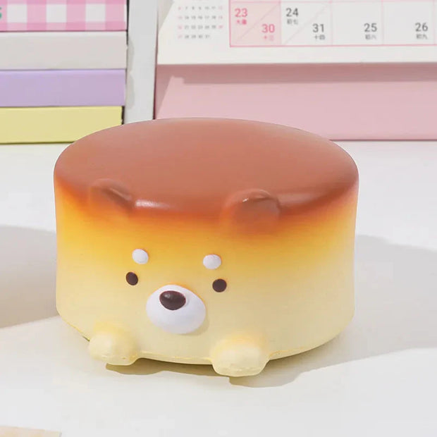 Kawaii Käse Welpenkuchen Squishie – Langsam Steigend