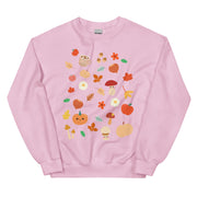 Kawaii Druck Pullover – Gemütlicher Herbstprint Sweater