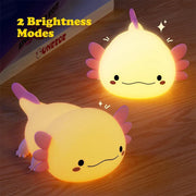 Axolotl Nachtlicht – Süßes Kawaii Design