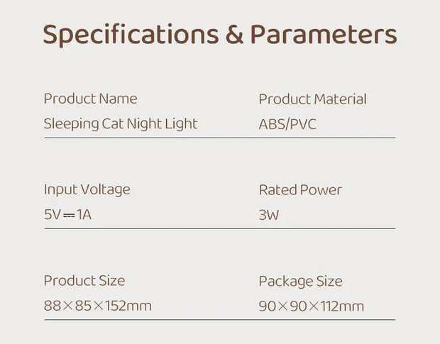 Kawaii Katzen Nachtlicht – Süße Nachttischlampe