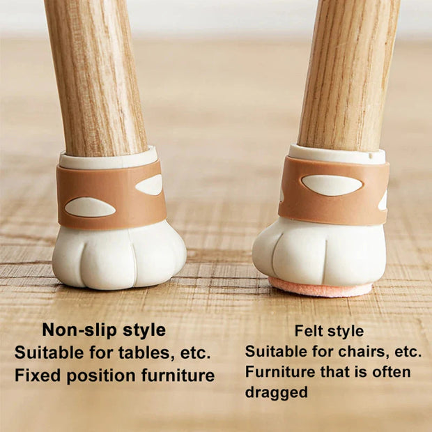 Katzenpfote Stuhlbeinkappen Silikon Gummi – Niedlich