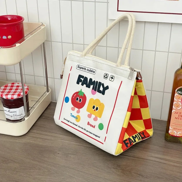 Kawaii Katze Thermotasche – Niedliche Bento Lunchbag