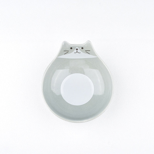 Kawaii Katzen Gesicht Reisschale – Süße Keramikschale