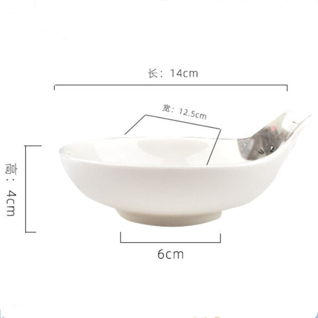 Kawaii Katzen Gesicht Reisschale – Süße Keramikschale