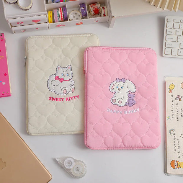 Kawaii Laptop/Ipad Tasche 11 Zoll – Niedliches Etui