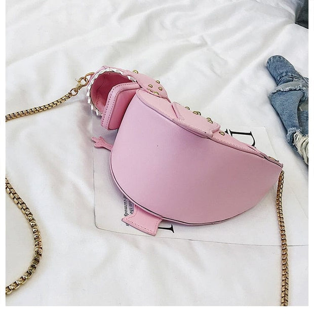 Kawaii Dino Schultertasche – Harajuku Crossbody Bag