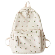 Blumen Rucksack Groß – Preppy Schul- & Reiserucksack