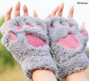 Katzenpfote Handschuhe Flauschig – Kawaii Winteraccessoire