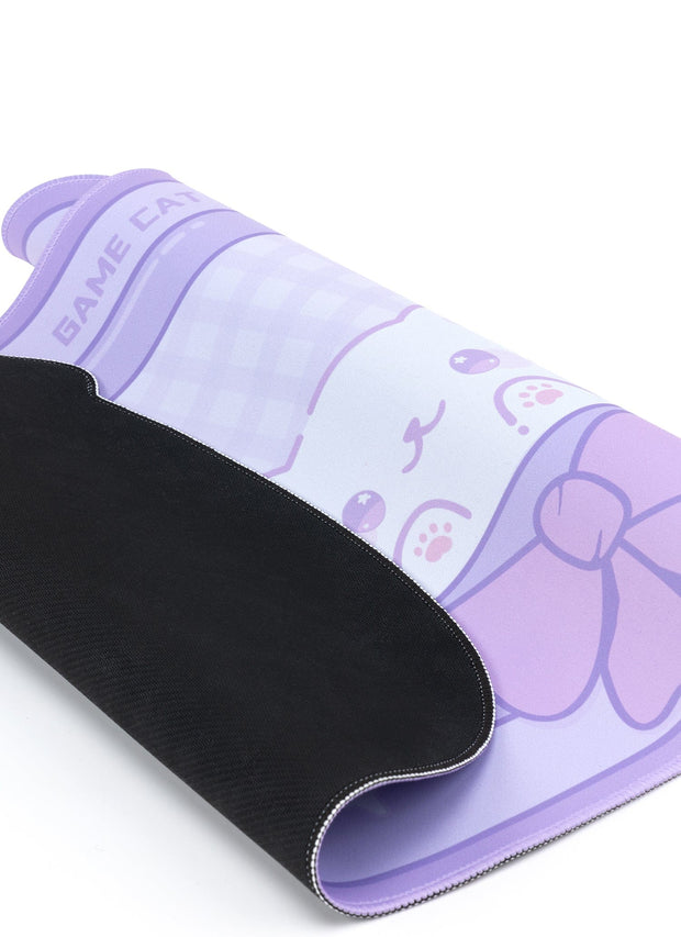 Gaming Mauspad Groß – Kawaii Katzenmotiv Schreibtischunterlage
