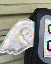 Kawaii Game Over Umhängetasche mit Flügeln