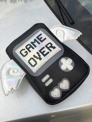 Kawaii Game Over Umhängetasche mit Flügeln