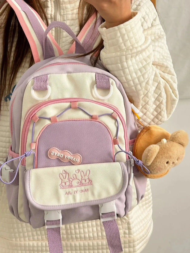 Kawaii Häschen Rucksack – Niedlicher Tagesrucksack