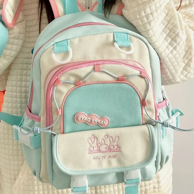 Kawaii Häschen Rucksack – Niedlicher Tagesrucksack