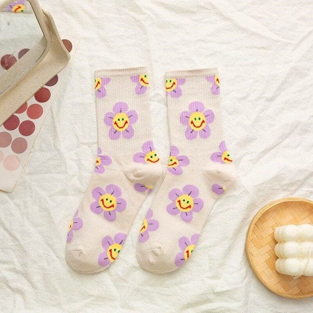 Harajuku Bunte Socken – Kawaii Japanische Mode