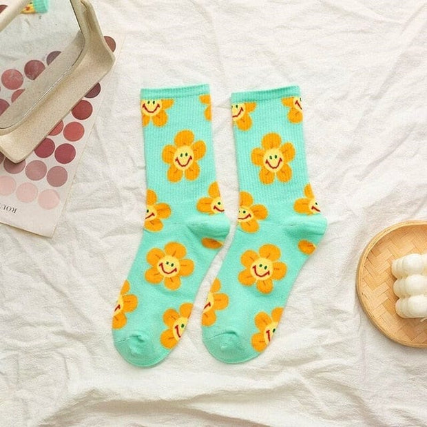 Harajuku Bunte Socken – Kawaii Japanische Mode