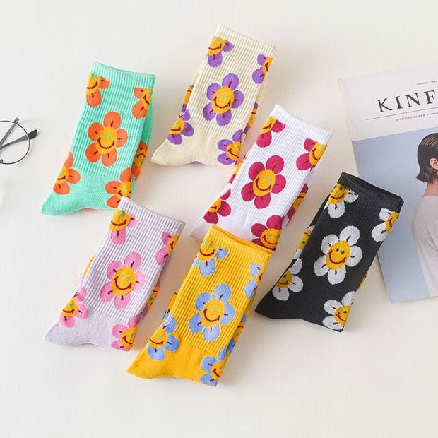 Harajuku Bunte Socken – Kawaii Japanische Mode
