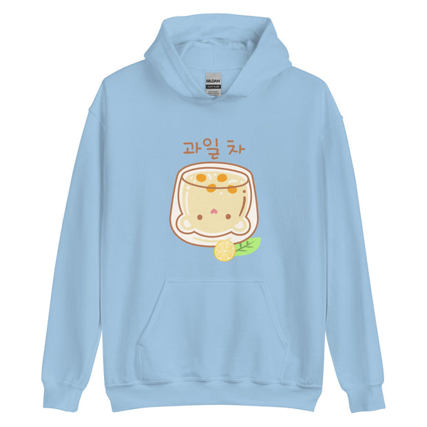Kawaii Hoodie Honigmelone Zitrone Boba – Süßer Kapuzenpullover