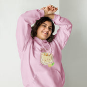 Kawaii Hoodie Honigmelone Zitrone Boba – Süßer Kapuzenpullover