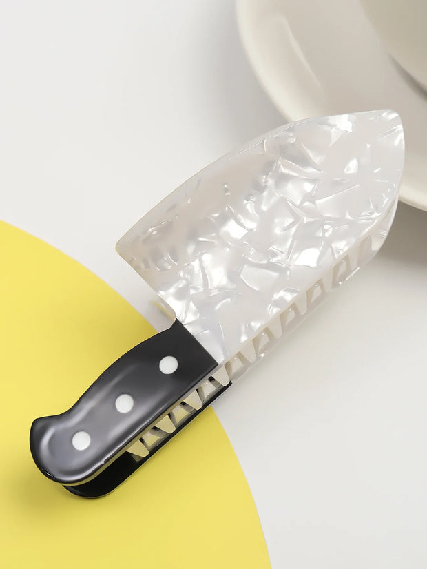 Halloween Haarspange Scherz Messer – Kawaii Accessoire