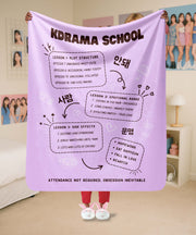 K-Drama Kuscheldecke Groß 50x60 Zoll – Geschenk für Fans