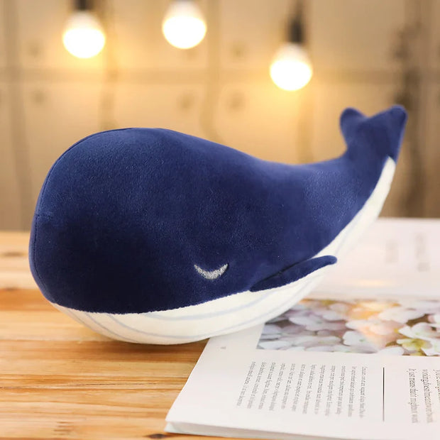 Kawaii Blauwal Plüschtier 25cm – Ozean Tier Kuscheltier