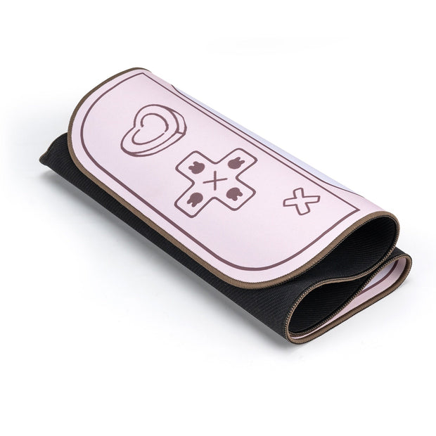 Kawaii Häschen Schreibtischunterlage Rosa – Niedliches Mauspad