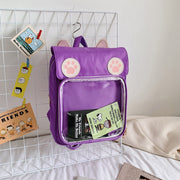 Kawaii Katzenohren Pfotenabdruck Rucksack – ITA Design