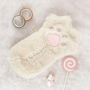 Kawaii Katzenpfote Federmäppchen Plüsch – Weiches Stiftemäppchen