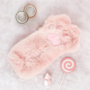 Kawaii Katzenpfote Federmäppchen Plüsch – Weiches Stiftemäppchen