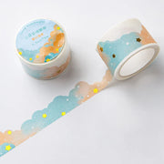 Kawaii Wolken Washi Tape – Koreanische Schreibwaren für DIY & Journale