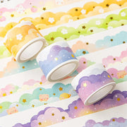 Kawaii Wolken Washi Tape – Koreanische Schreibwaren für DIY & Journale