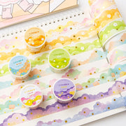 Kawaii Wolken Washi Tape – Koreanische Schreibwaren für DIY & Journale