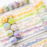 Kawaii Wolken Washi Tape – Koreanische Schreibwaren für DIY & Journale