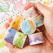 Kawaii Wolken Washi Tape – Koreanische Schreibwaren für DIY & Journale