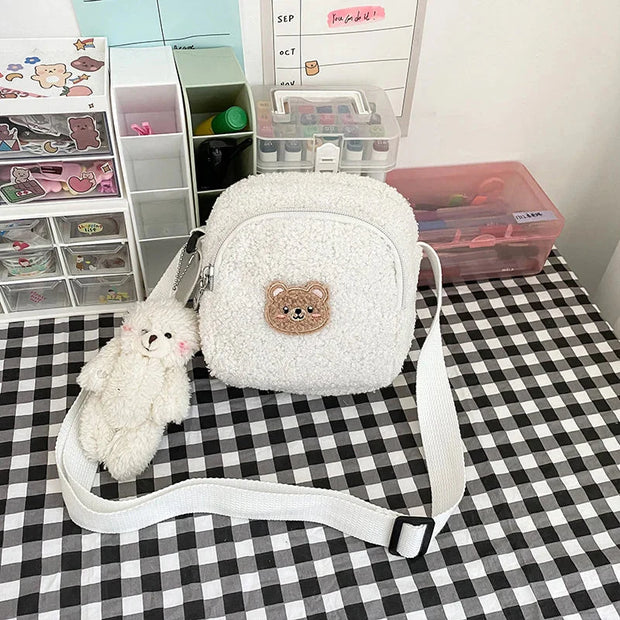 Kawaii Bär Plüschtasche – Niedliche Schultertasche