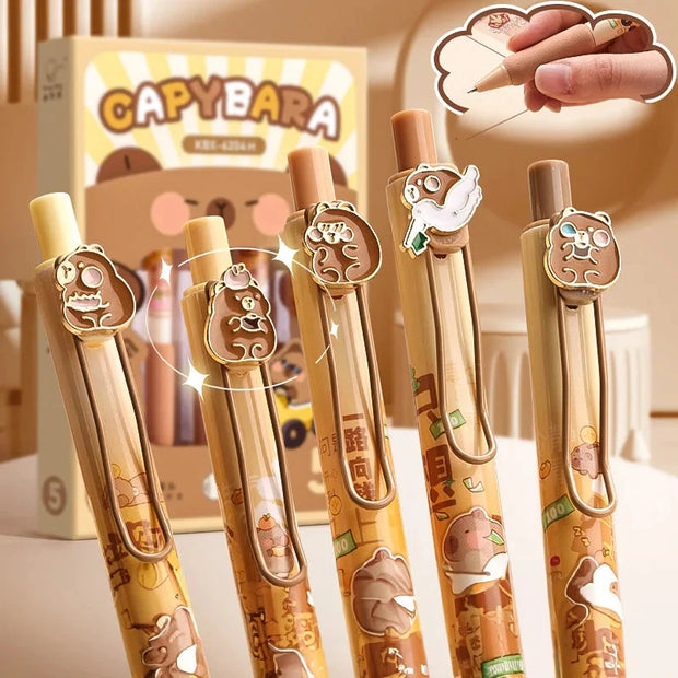 Kawaii Capybara Schreibwaren Federmäppchen – DIY Etui