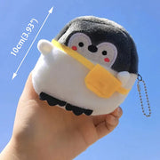 Kawaii Pinguin Plüschtasche – Süße Umhängetasche