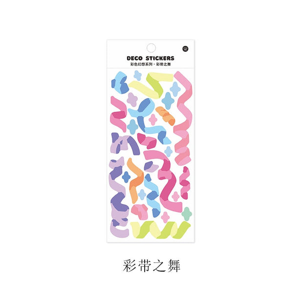 Kawaii Glitzer Kpop Idol Aufkleber – Dekoration Sticker