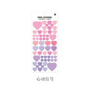 Kawaii Glitzer Kpop Idol Aufkleber – Dekoration Sticker