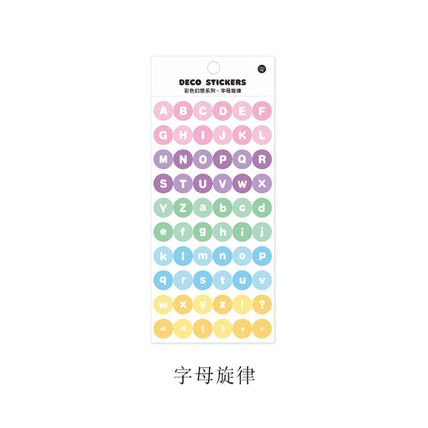 Kawaii Glitzer Kpop Idol Aufkleber – Dekoration Sticker