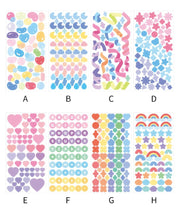 Kawaii Glitzer Kpop Idol Aufkleber – Dekoration Sticker