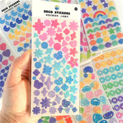 Kawaii Glitzer Kpop Idol Aufkleber – Dekoration Sticker