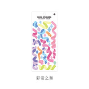 Kawaii Glitzer Kpop Idol Aufkleber – Dekoration Sticker