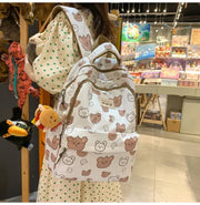 Kawaii Rucksack mit Süßem Druck – Niedlicher Schulrucksack