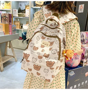Kawaii Rucksack mit Süßem Druck – Niedlicher Schulrucksack