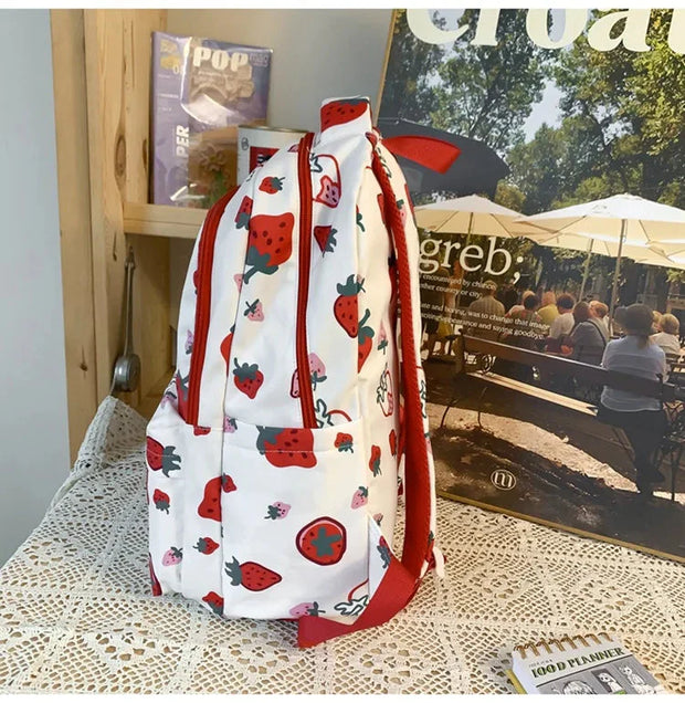 Kawaii Rucksack mit Süßem Druck – Niedlicher Schulrucksack